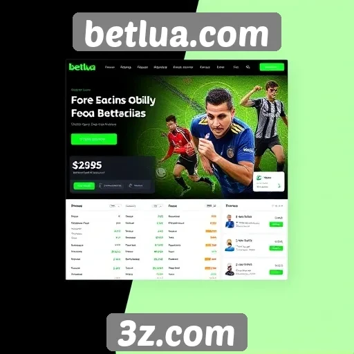 Evolução do design do betlua.com em 2025